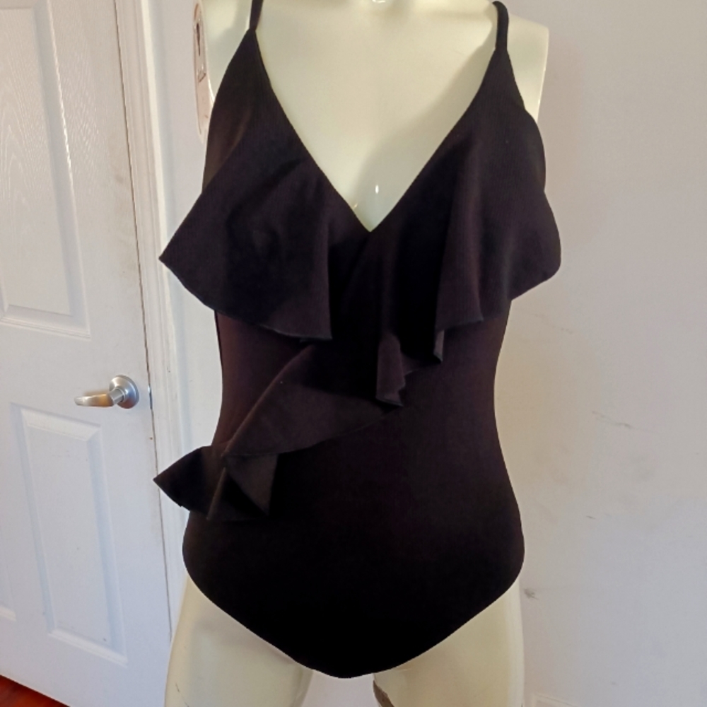 Black swimsuit